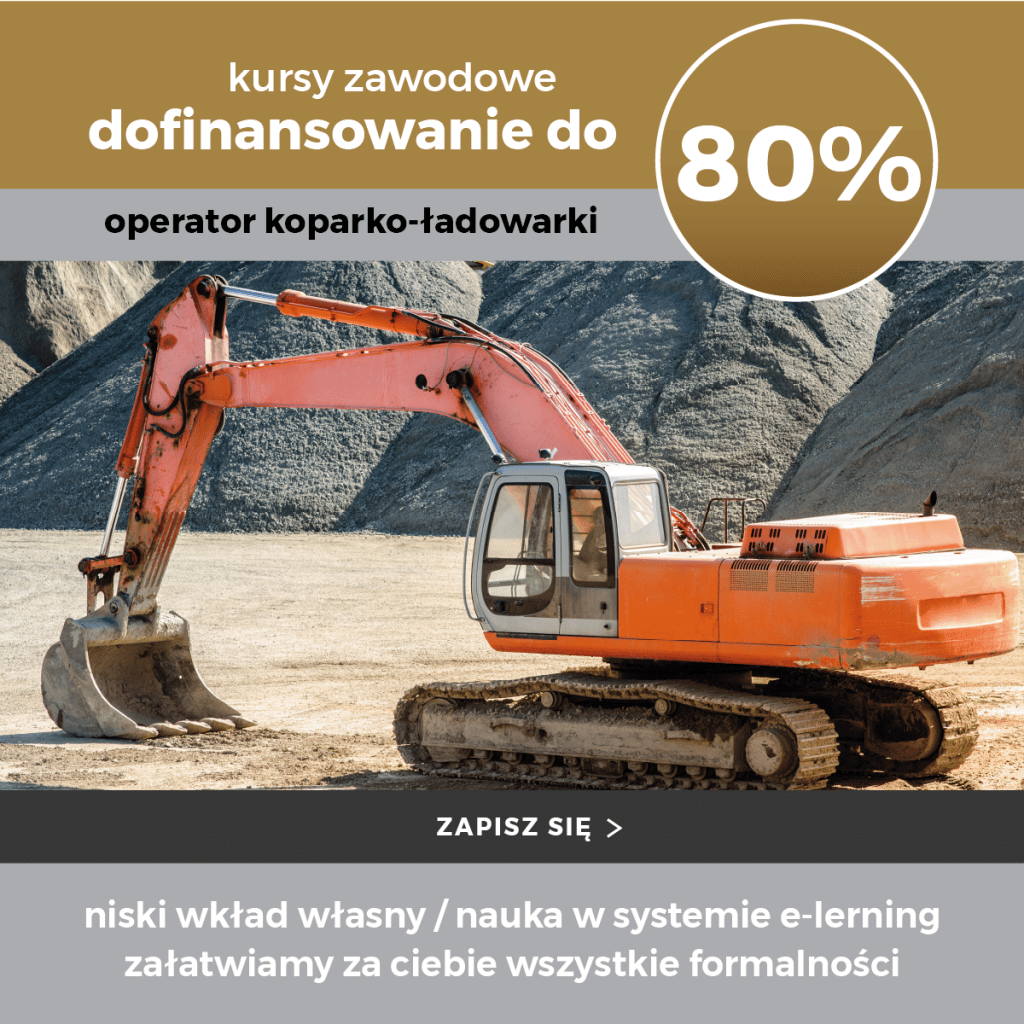 Egzamin na koparki jednonaczyniowe i koparko-ładowarki - jak przebiega